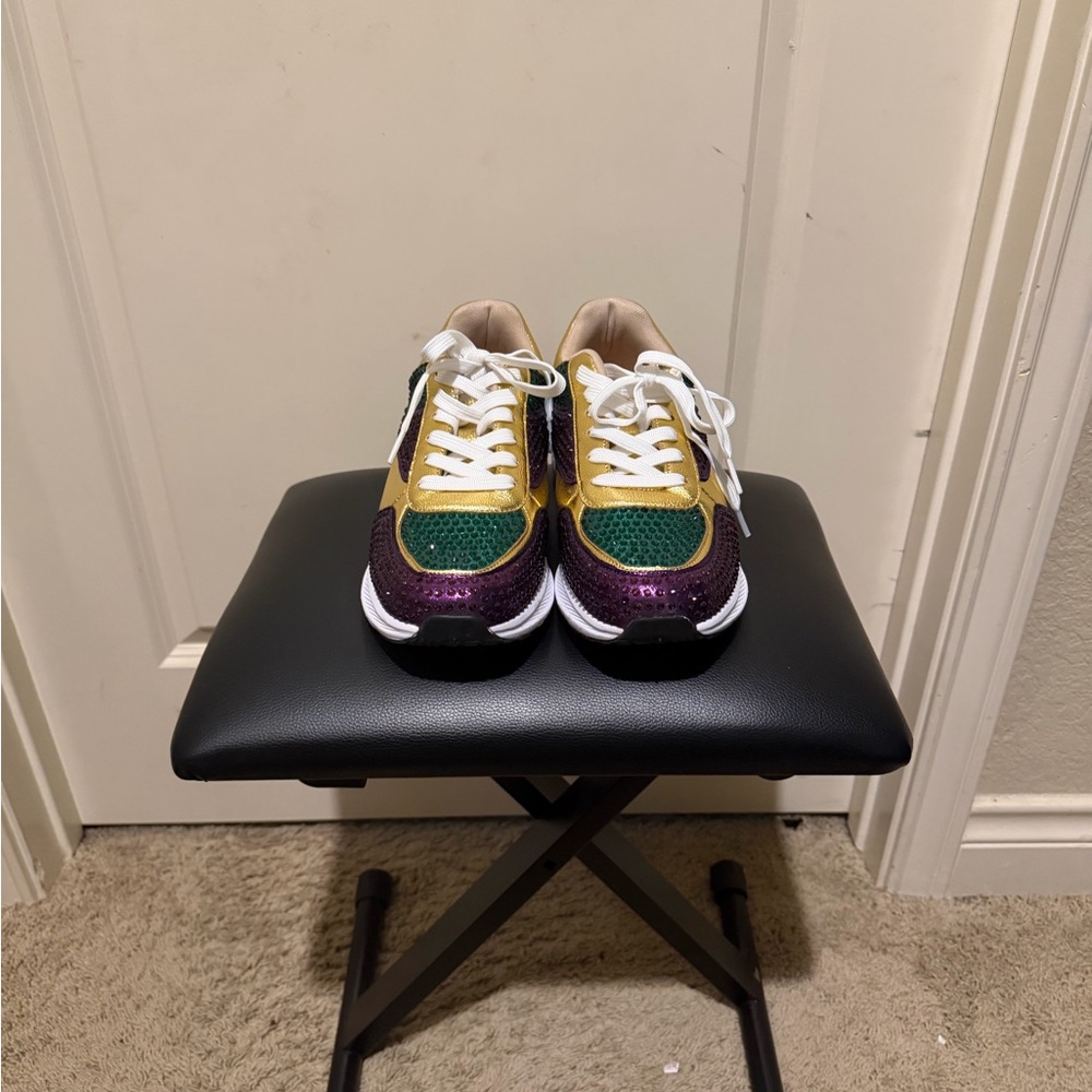 Colorful Sneakers with White Laces